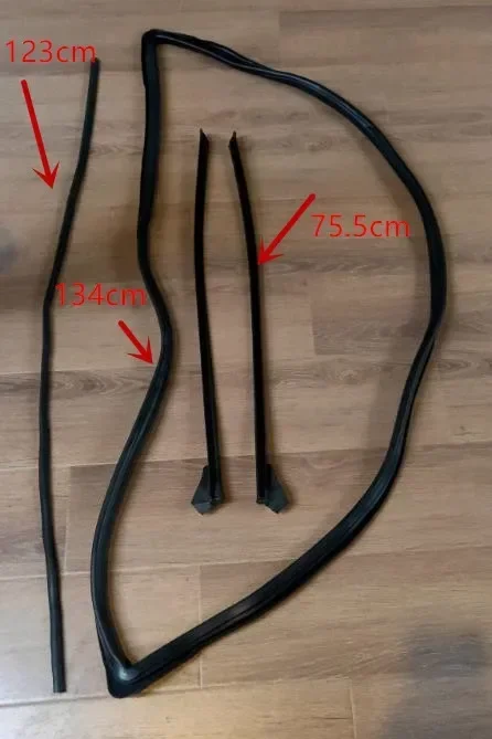 3 Pcs Kit Windshield Rubber for Isuzu Pickup 1991-1996 Front Glass Protector Rubber for Holden Windows Rubber for TFR Truck