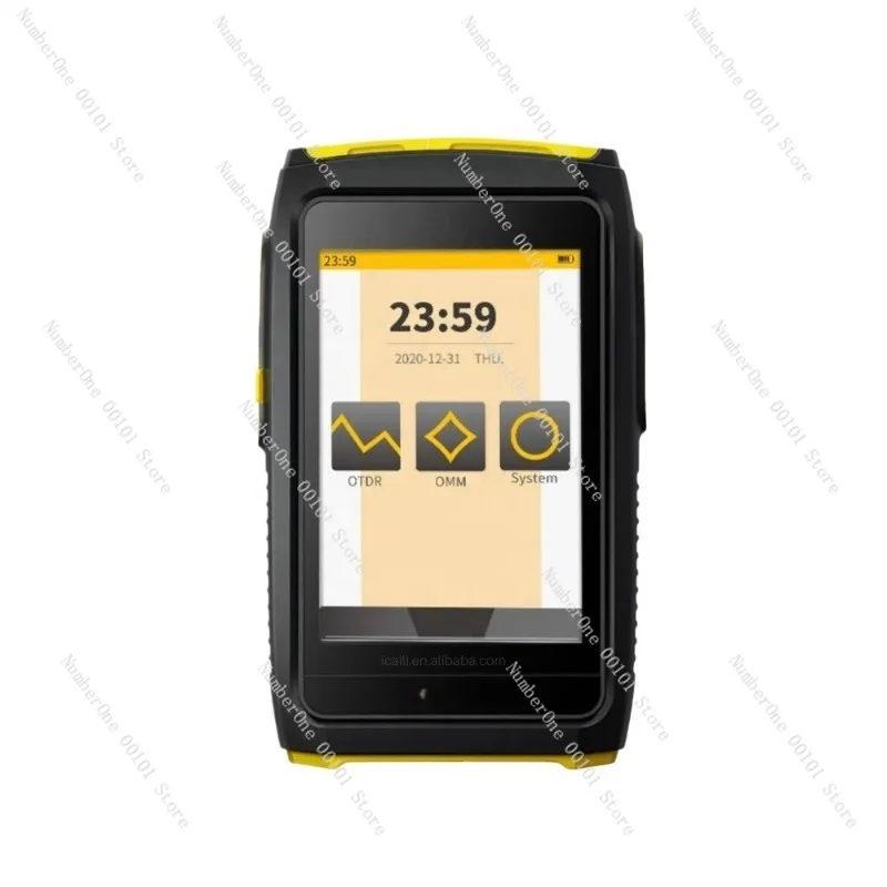 

Mini Optical Time Domain Reflectometer for Fiber Optic Testing, 1550nm 20dB Fiber Reflectometer with Touchscreen, OPM, VFL, OLS