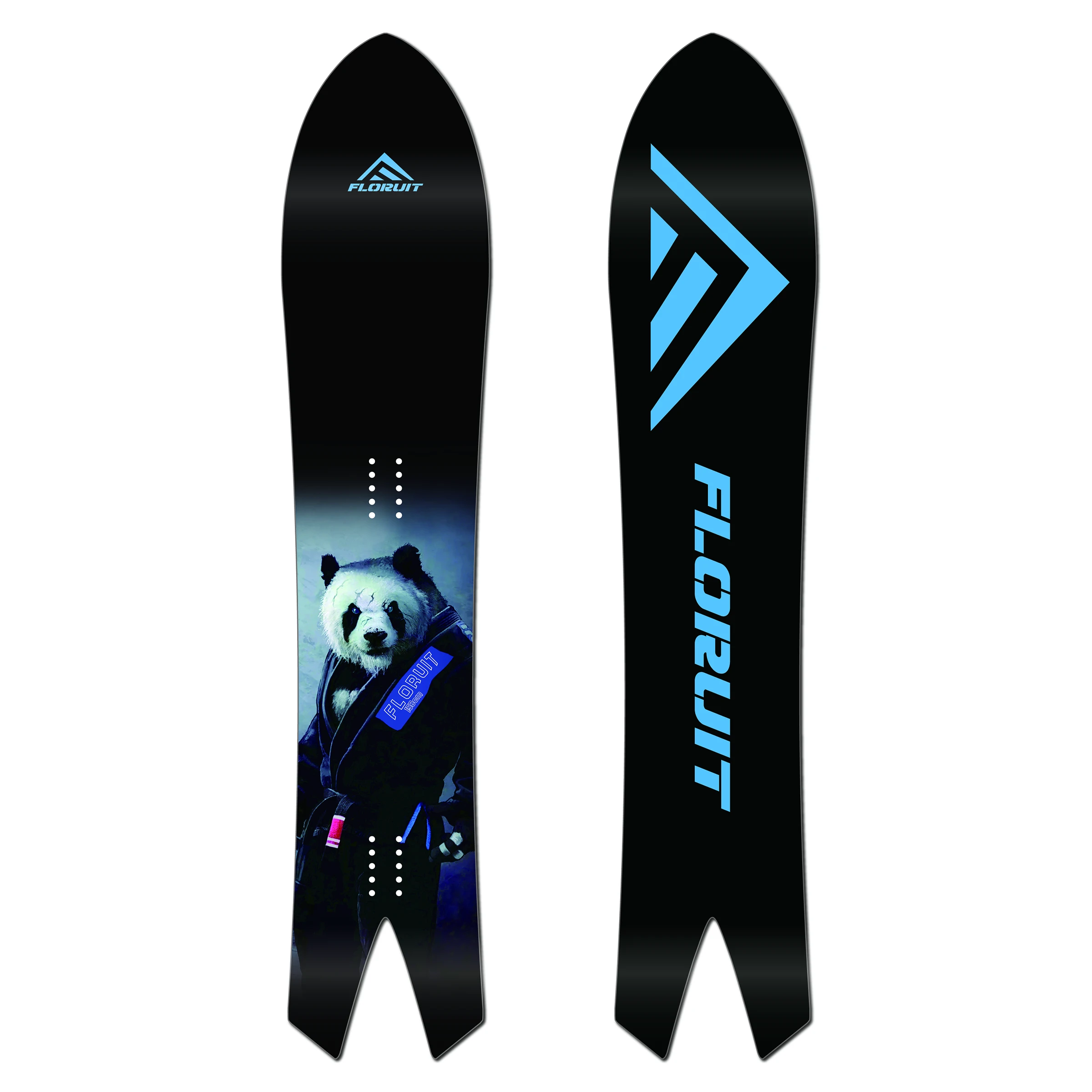 Men's Adult Winter Outdoor Sports Practice Snowboards High Quality Swallowtail Wild Snow Skis