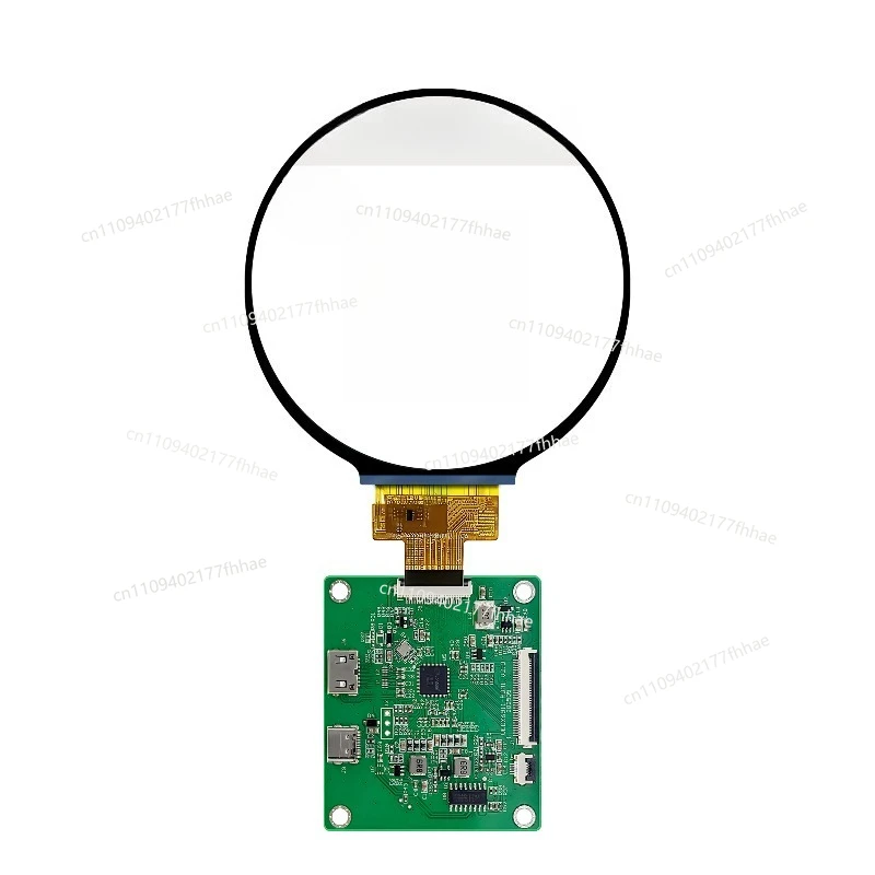 4 Inch Raspberry Pi/win Touch Screen Round Screen HDMI High Definition Interface Sub-screen Drive-free Monitor Kit