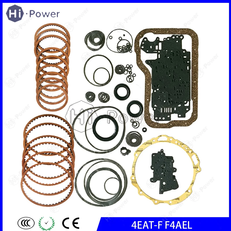

F4AEL 4EAT-F комплект для капитального ремонта сцепления автоматической коробки передач, фрикционная пластина для Mazda, ремонтный комплект уплотнений диска коробки передач