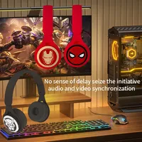 Disney Y08Pro Marvel Bluetooth Headphones HIFI Stereo Laptop Wireless Earphone Bluetooth Spider Man Gaming Headsets for Kids