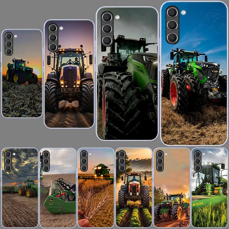 Farm Machinery Harvesters Phone Case for Samsung A54 A14 A24 A34 5G Galaxy A02S A03S A04S A12 A22 A32 A52 A72 A13 A23 A33 A53 A7