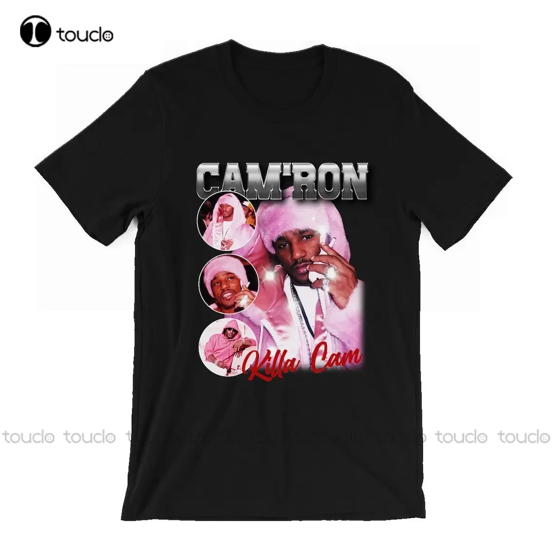 Cam'Ron T-Shirt  Killa Cam Hey Ma  Dipset  Harlem  2000S Hip Hop Mens Swim Shirt Funny Art Streetwear Cartoon Tee Xs-5Xl