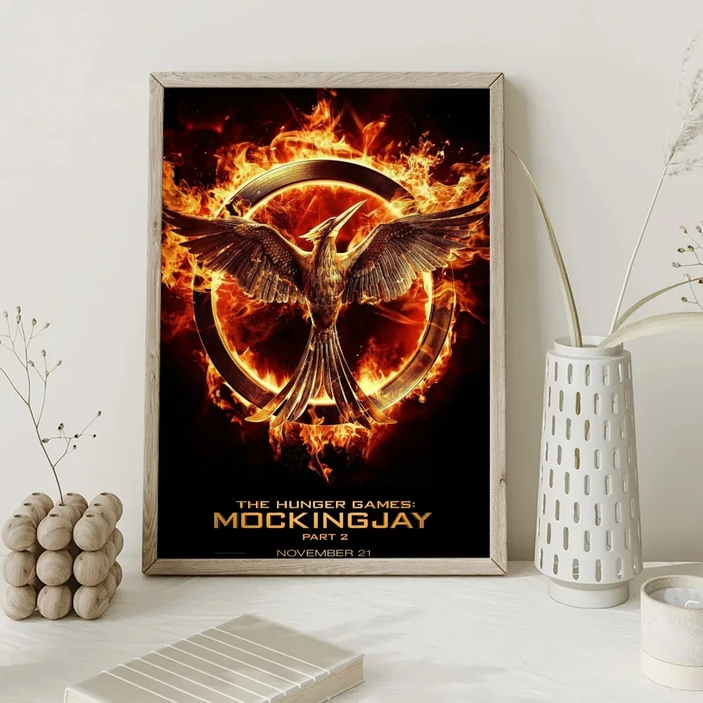 Poster Film The Hunger Games Kraft Poster Posters Kraft Paper Vintage Poster Wall Art Painting Study Aesthetic Art Wall Stickers