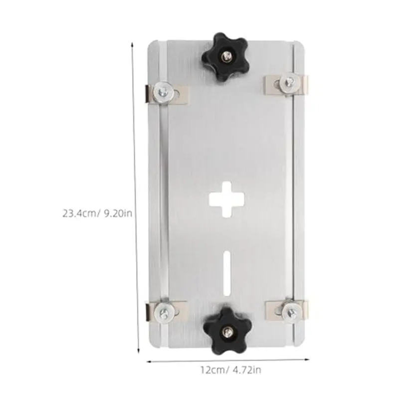 A04G-Electric Handheld Jig Saw With Aluminum Mounting Plate Flip Board Insert For Woodworking Portable Tool For Curve Cutting