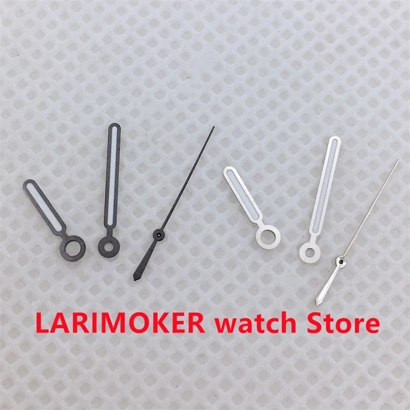 นาฬิกามือสีดําเงิน Rose Gold มือ Fit Miyota 8205 8215 821A Mingzhu DG 2813 3804 NH34 NH35 NH36 ETA2824 PT5000 การเคลื่อนไหว