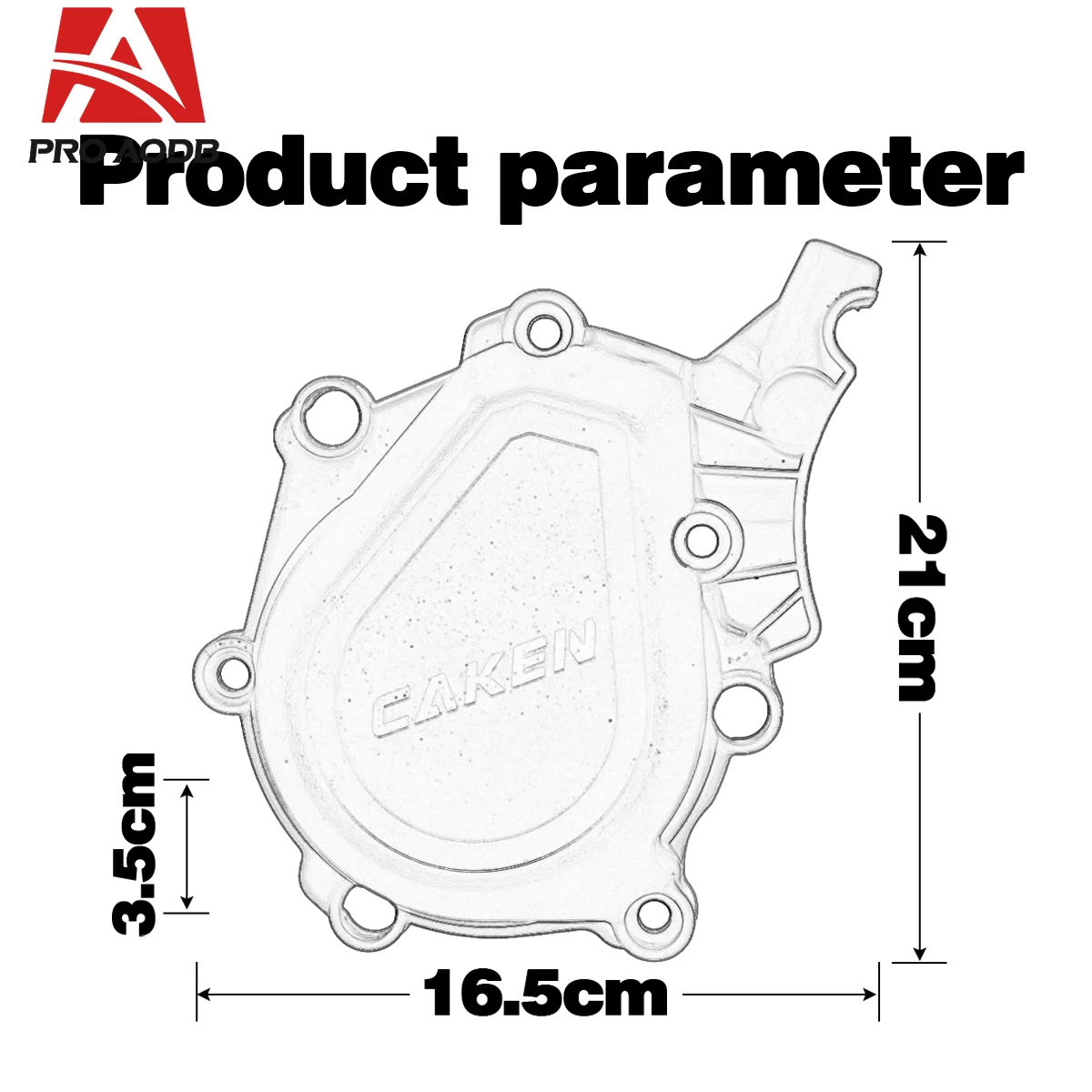 Motorcycle Engine Clutch Ignition Cover Protector Guard For KTM EXC-F XCF-W XC-F SX-F XCF-W 450 500 HUSQVARNA FC FE FS 501 2024