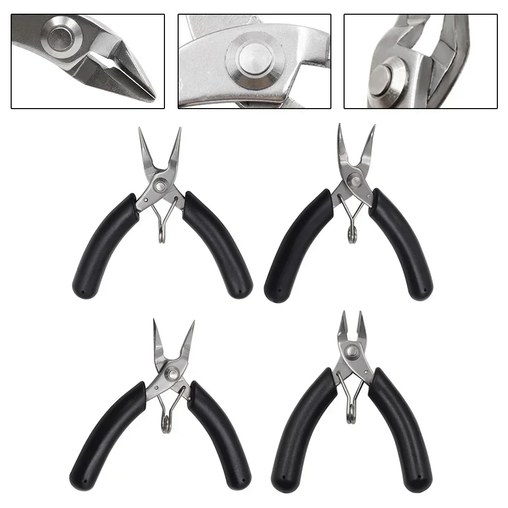 Stainless Steel Pliers Jewelry Making Pliers Tools Wire Cutter For Jewelry Repair Wire Wrapping, Crafts, Jewelry Making Supplies