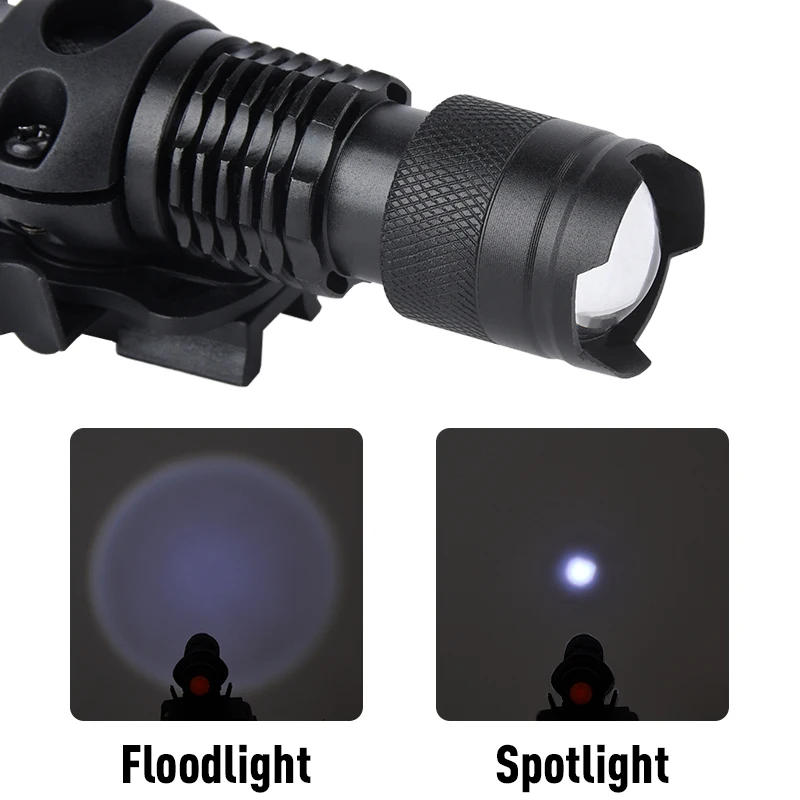 WADmersible-Lampe de casque Dulscout FAST, mini lampe LED blanche, stroboscope Airsoft, lampe de poche momentanée constante, sortie HConsulOutput