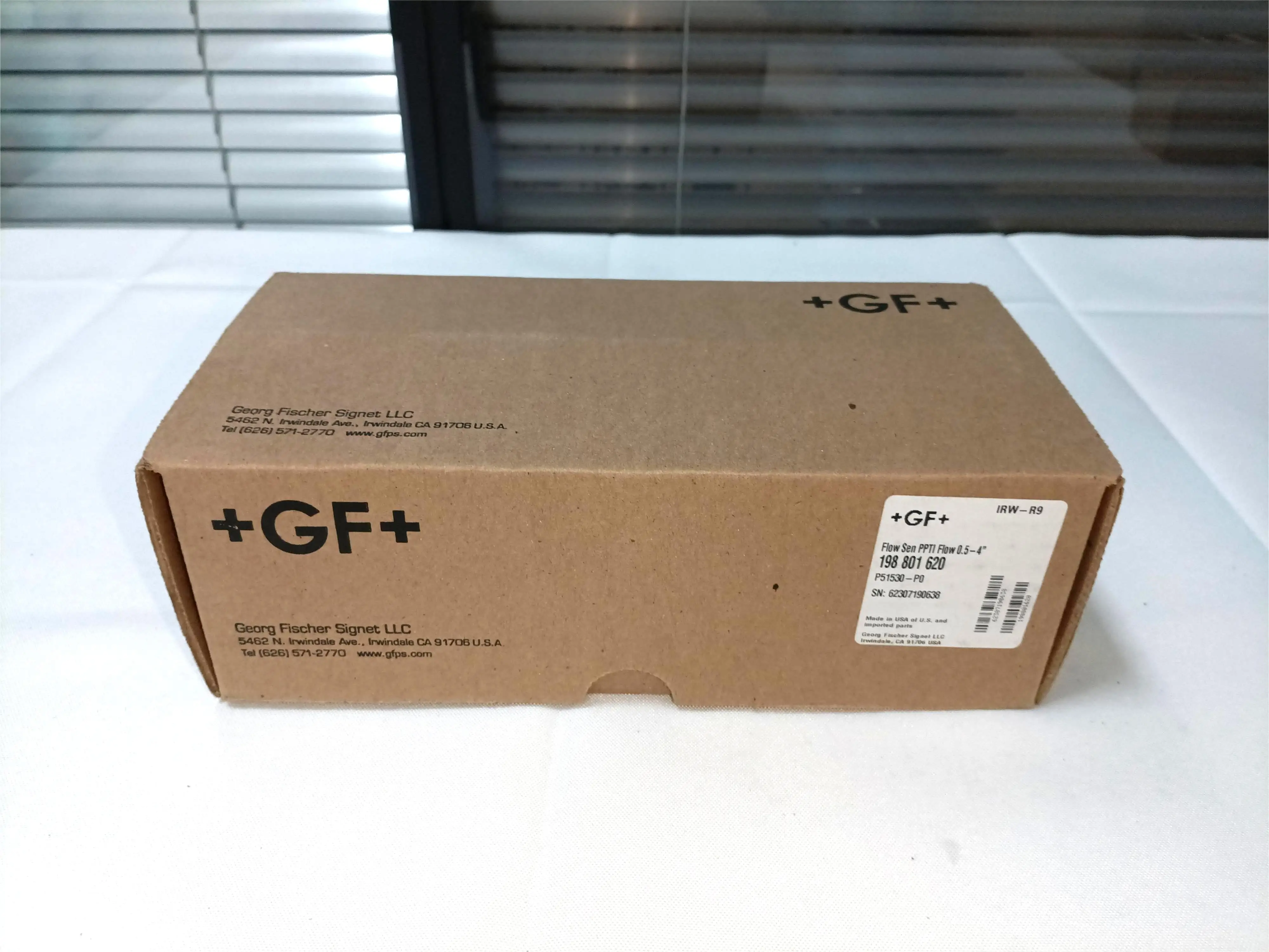P51530-S0 GF Signet Paddle Wheel Flow Sensor for DN15 to DN100 (1/2 to 4 In.) Pipe Size