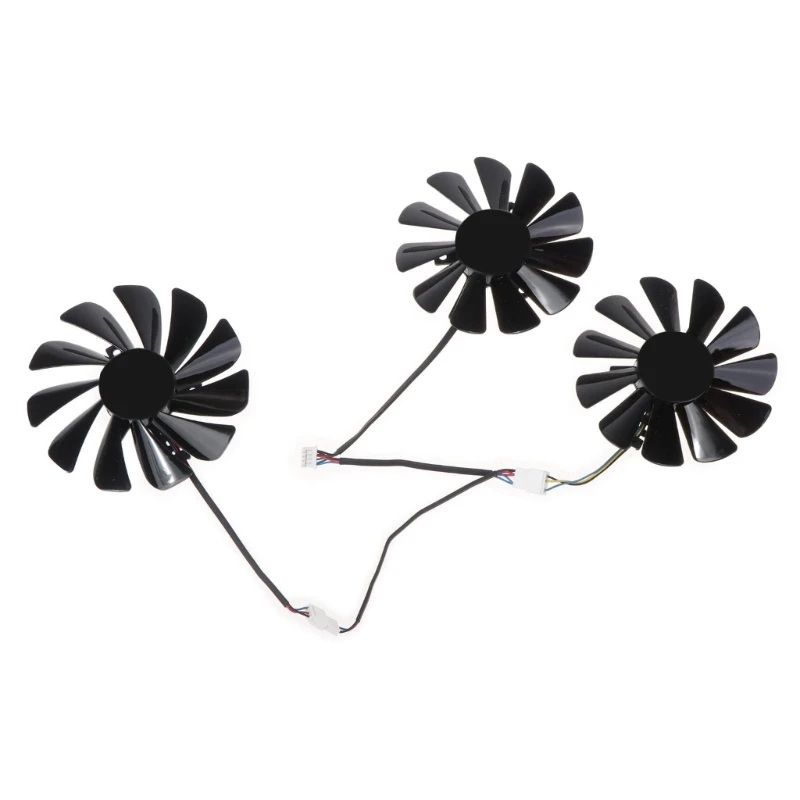 87mm/95mm FDC10U12S9-C 4Pin Quiet VGA Fan Graphics Card Cooling Fan for XFX Radeon RX 5600 XT 6GB 12V 0.45A USB Powered