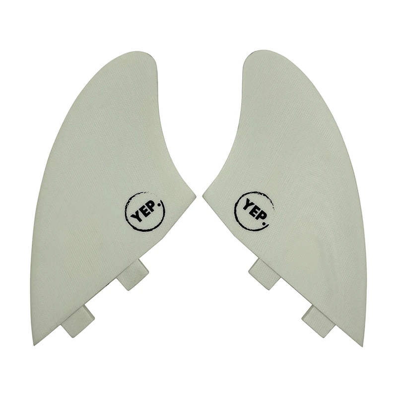 

Surfboard Fins , Double Tabs Fins,Keel Fins, Fibreglass K2 Set, Black,white,Blue Color Fins,