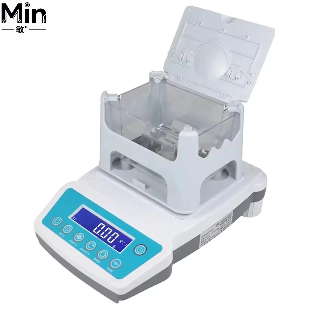Electronic Solid Material Density Tester Lab Digital Densimeter Balance for Plastic Metal Testing Measurement