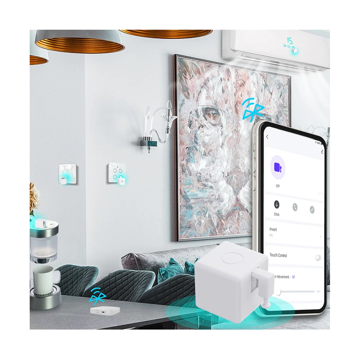 Fingerbot Switch Fingerbot Plus Smart Switch Bot Fingerbot Plus Кнопочный умный дом Smart Life Голосовое управление с приложением