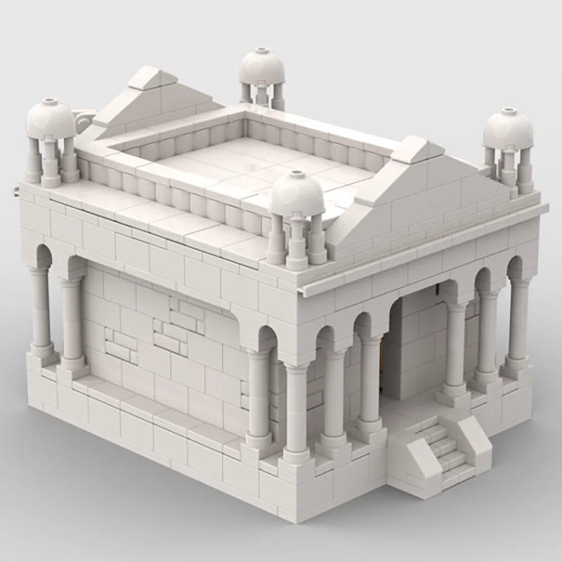 Modular City Building Moc Building Bricks Holy Temple Model Technology Modular Blocks Gifts Street View Toys DlY Sets Assembly