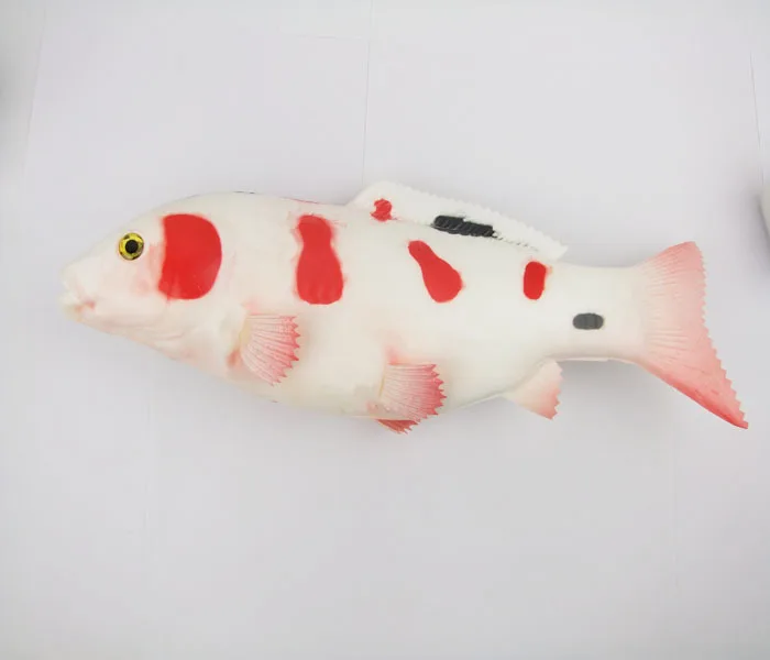 Simulierte Fisch modell künstliche Karausche Figur Fisch Dekoration Ornament Kinder Tier lernen Spielzeug Geschenke dekorative Requisiten – Detail 6
