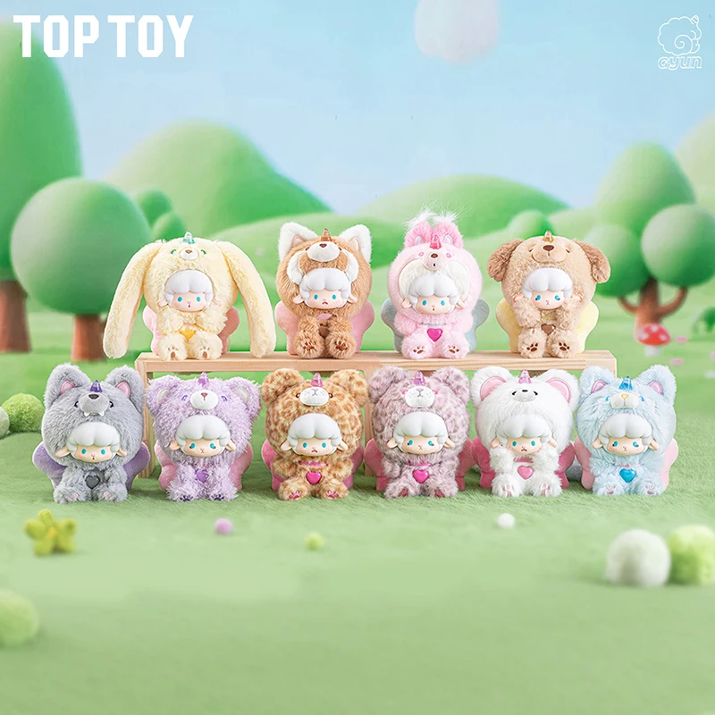 

TOPTOY Jujuan Sheep Gyun Big Tailed critter crew Blind Box Guess Bag Original Toys Doll Cute Anime Figure Ornaments Gift