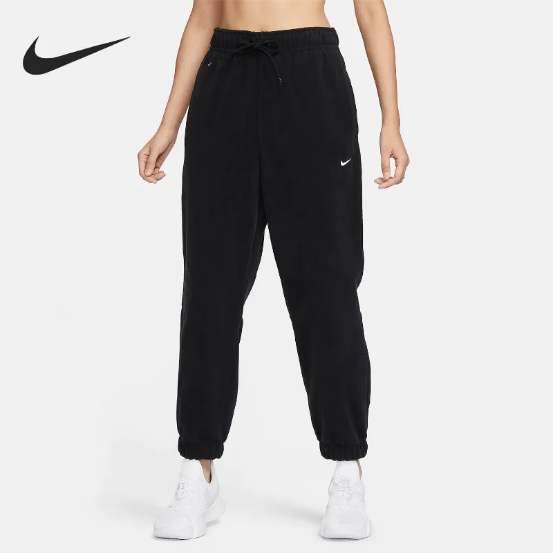 Pantalones Nike Slim Knit de forro polar térmico con forro interior suave, pantalones largos de invierno para gimnasio y fitnessFB5579-010
