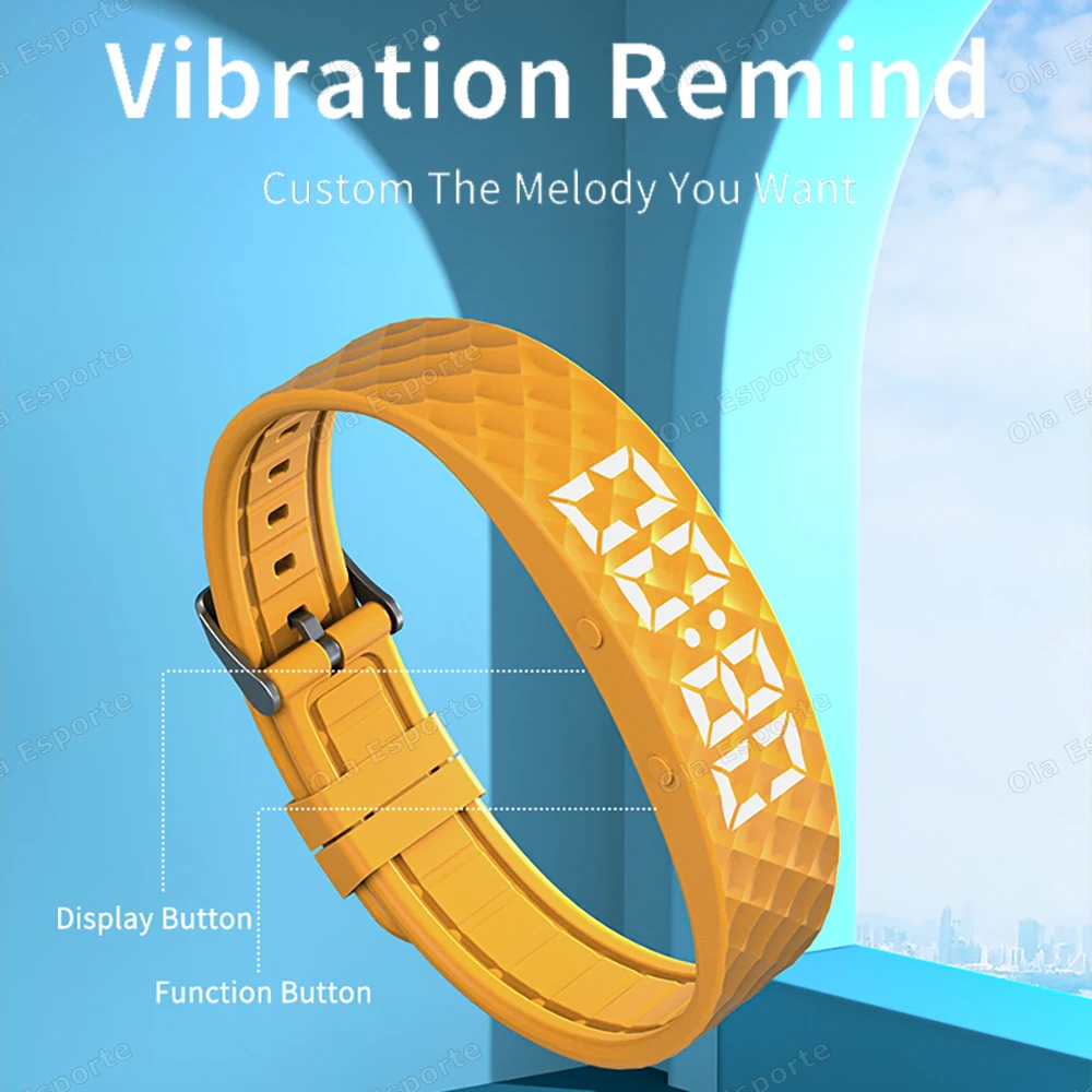 Smart Watch Men Women Pedometer Fitness Bracelet Step Count Multi Sport Modes Fashion Electronic Wristband Simplicity Smart Band
