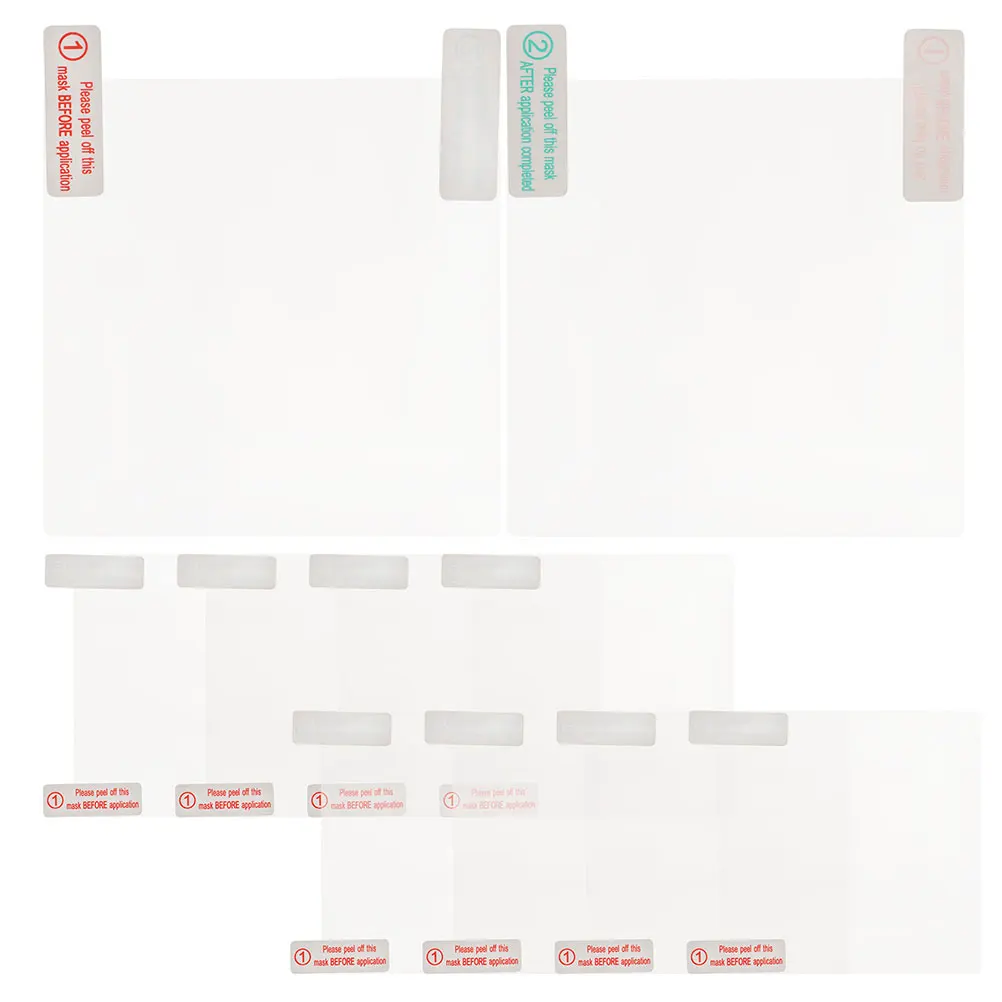 

12Pcs Transparent Double-Sided Tape for Car Dash Cam Windshield Static Cling Stickers Thick Heat Resistant Window Film Holder