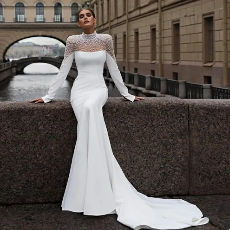 

Сексуальное свадебное платье со шлейфом Faion, новое женское независимое станция Ebay с высокой талией, тканевое свадебное платье Dr