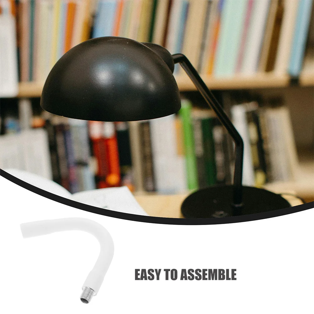 2pcs Flexible Gooseneck Hose Metal Desk Lamp Replacement Parts Adjustable Lighting Fixture For Diy Repair Table Lamps