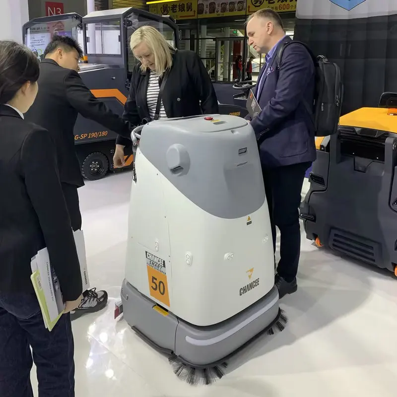 Customized Commercial Autonomous Floor Scrubber Robot Smart Unmanned Floor Cleaning Machine for Shopping Mall Floor Washing