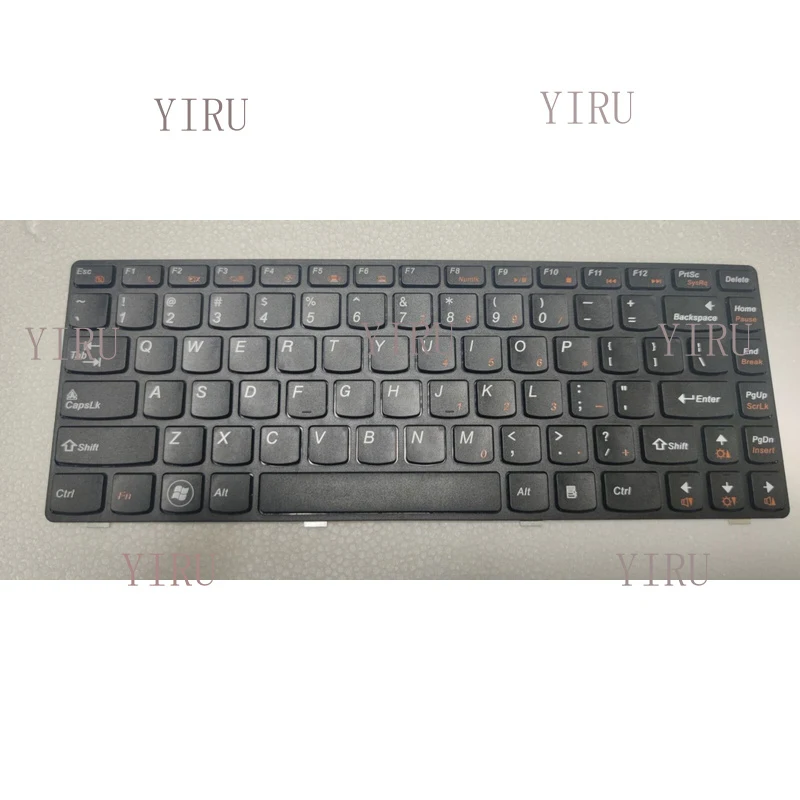 L + nuevo para Lenovo G480 G480A G485 G485A Z380 Z480 Z485, teclado negro estadounidense para ordenador portátil