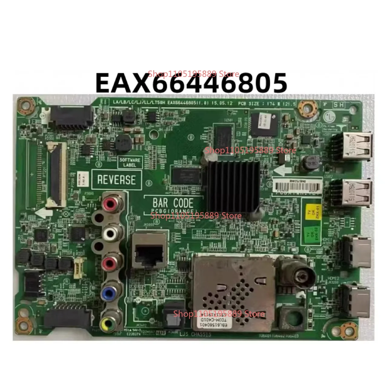 

For Suitable LG55LF5950-CB TV motherboard EAX66446805 1.0 LC550DUE circuit board test good