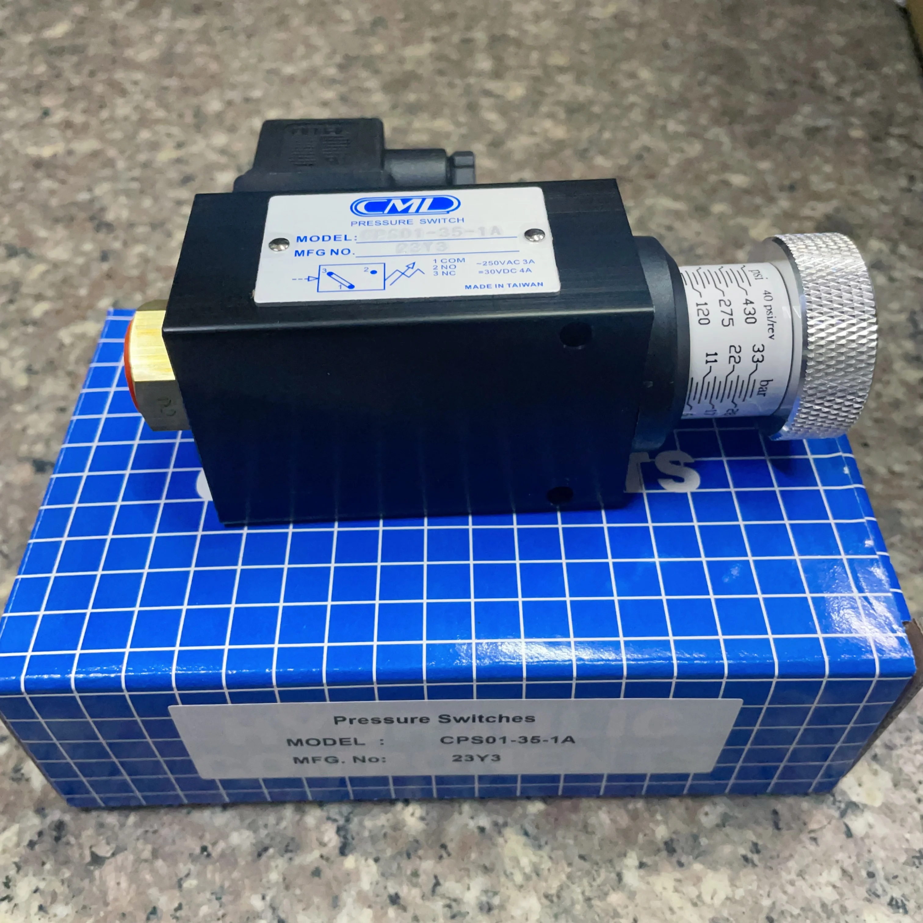 Latest CML Taiwan CML pressure relay CPS03-400CPS- 01-70-1 CPS03-275-1