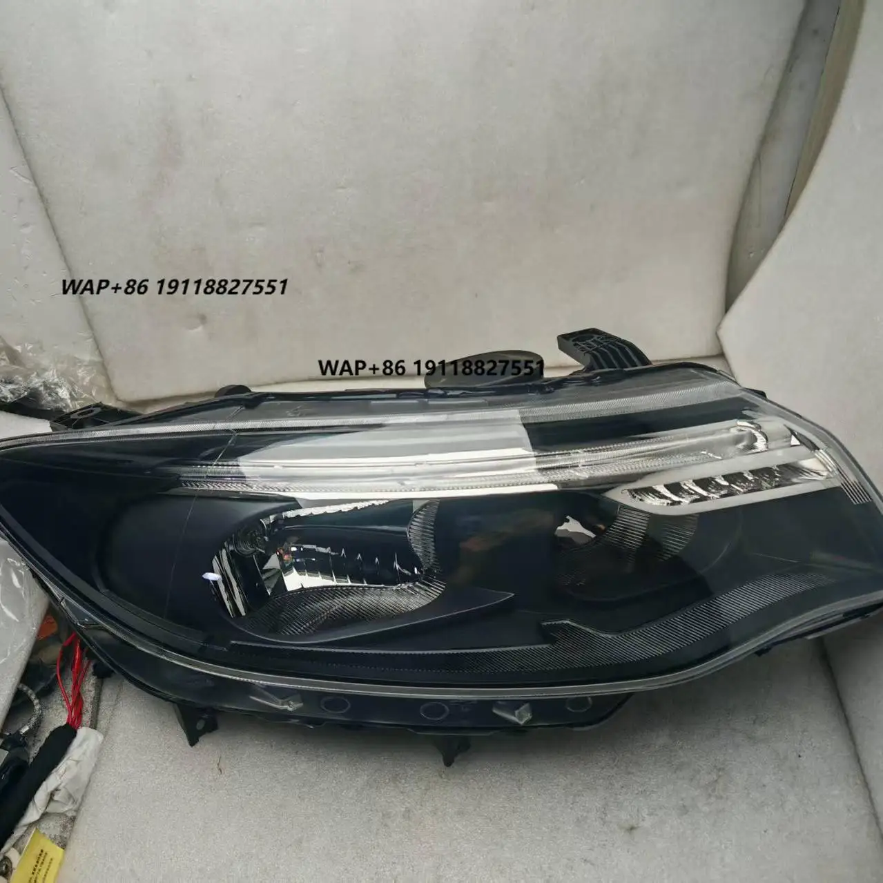 Original Factory Disassembly Headlight Assembly for Qoros 3 2/5/7/9/mile Models New Condition 6000k Color Temperature Front