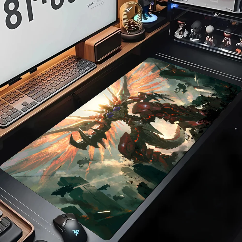 Yu Gi Oh Game Mousepad Mouse Mat Desk Mat With Pad Gaming Accessories Prime Gaming XXL Keyboard Pad Stitch Padding Mat