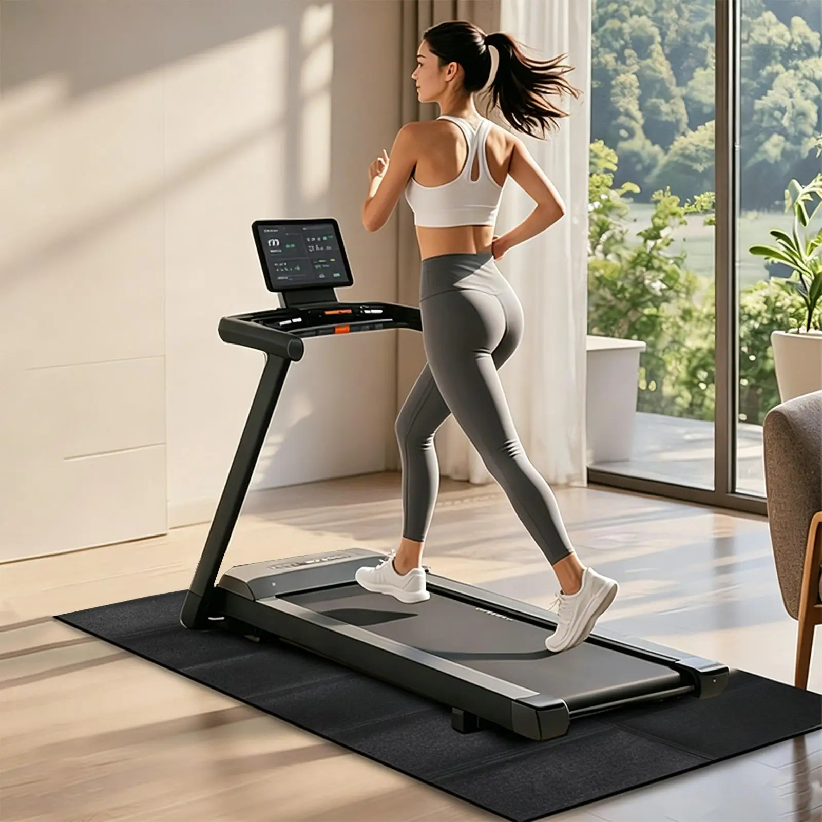 Treadmill Mat Vibration Absorb - огляд і ціна Treadmill Home Gym