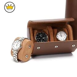 High-end Watch Storage Bag Single and Double Watch Pu Leather Bag Portable Travel Watch Holder Organizer