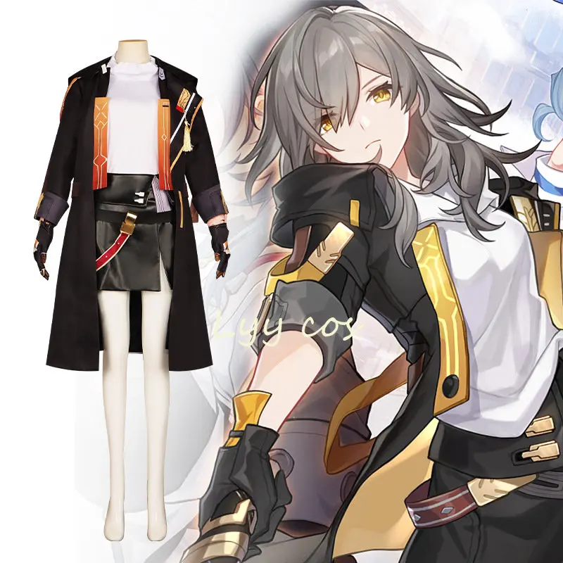 Game Honkai: Star Rail Cosplay Anime Trailblazer Cosplay costume for Halloween Christmas Party Masquerade Hooded Uniform