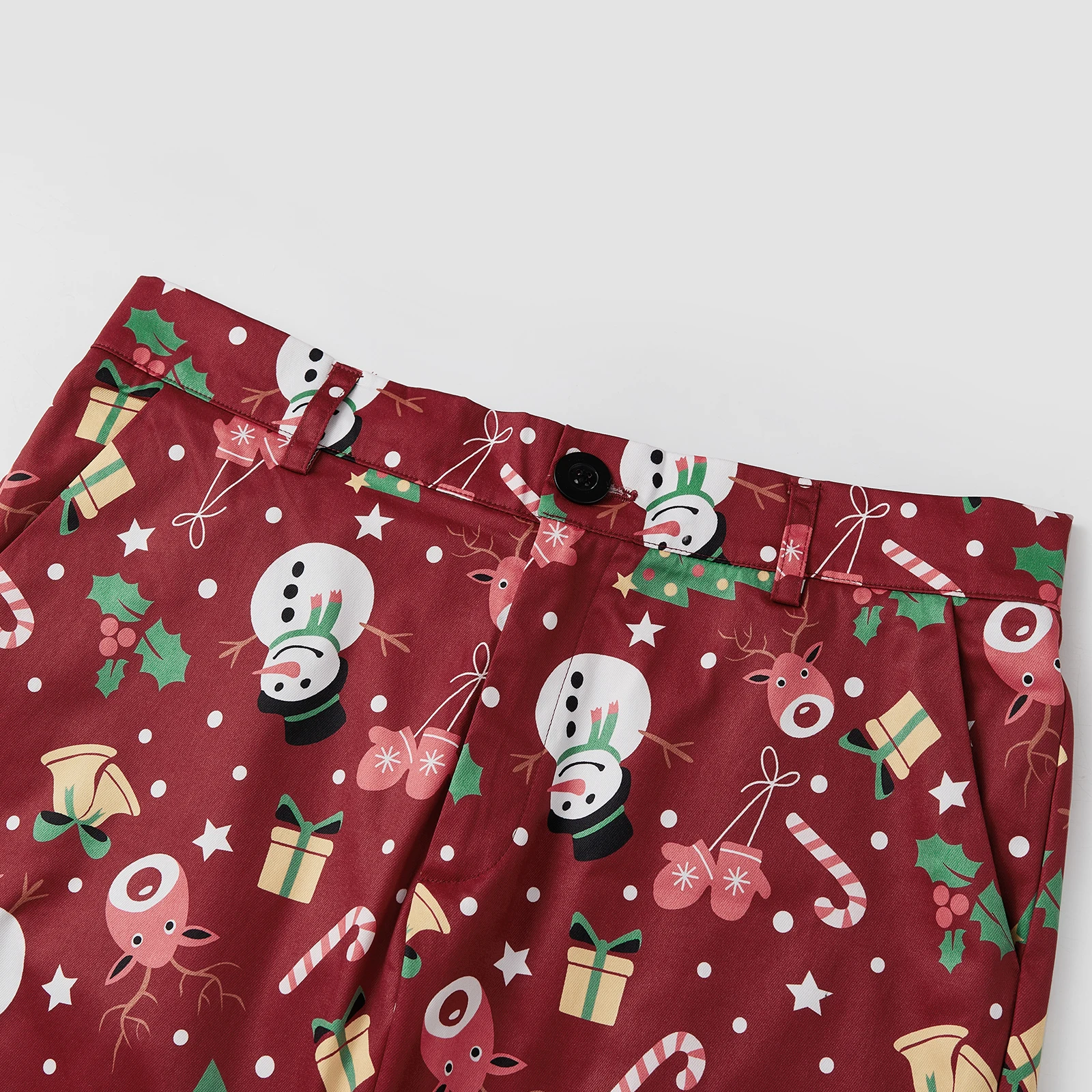 

Мужские рождественские костюмы с принтом, лацканами, V-образным вырезом, длинными рукавами, пиджаком, брюками и жилетом, комплект из 3 предметов