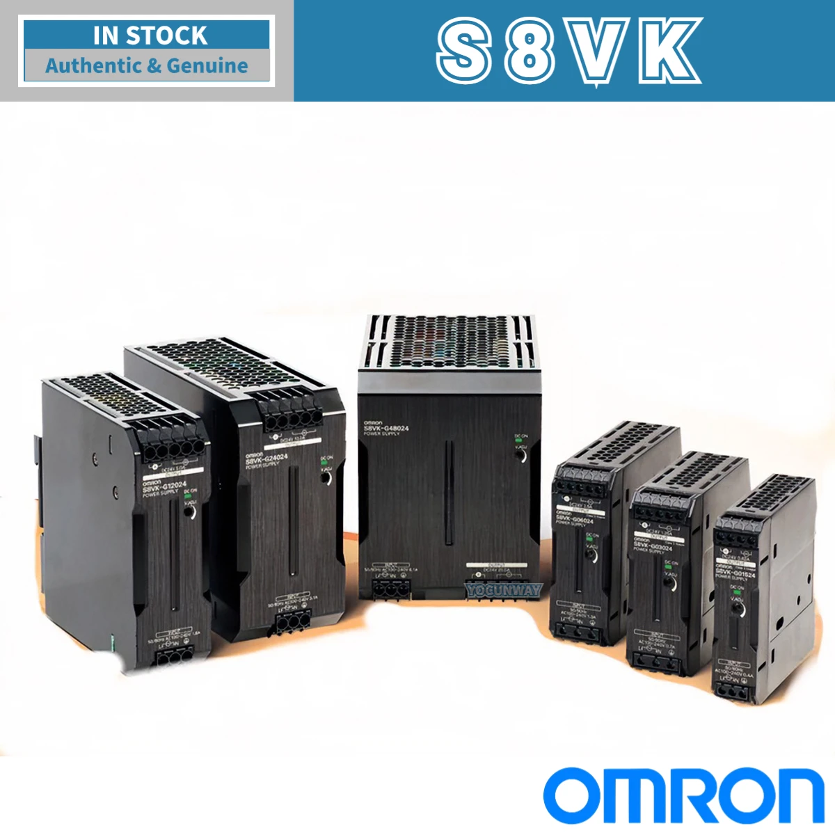 

New Authentic Original Japan OMRON Switch Power Supply S8VK-C12024 S8VK-C06024-C48024-C24024-T12024-T48024-T24024-T96024-G12024