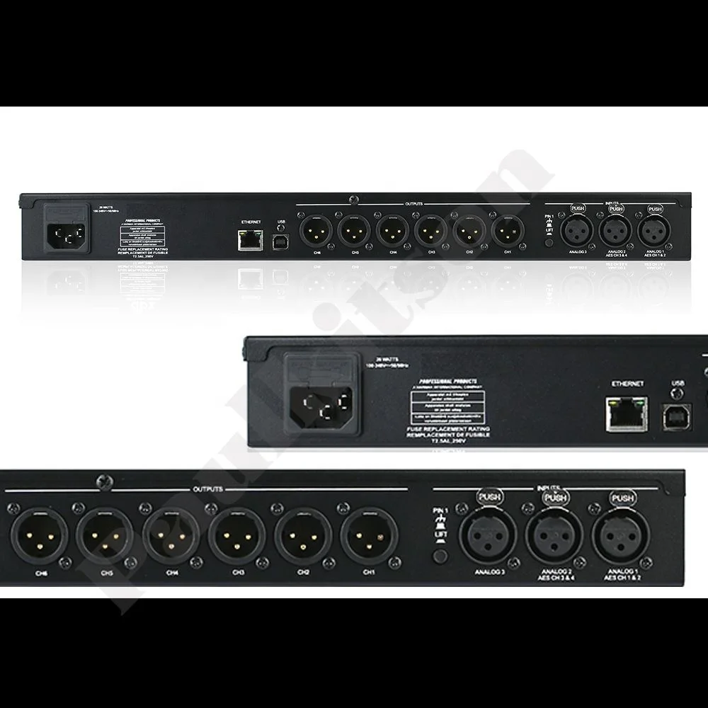 VENU360 Dbx Driverack procesador de Audio profesional 3 en 6 0ut, sistema de sonido, procesador de Audio de música Digital