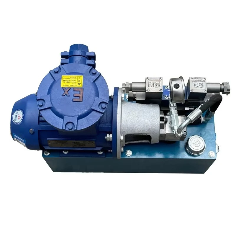 High Quality Customized 12v/24v 110v/220v Mini Explosion-Proof Hydraulic Power Pack Unit Separation Equipment