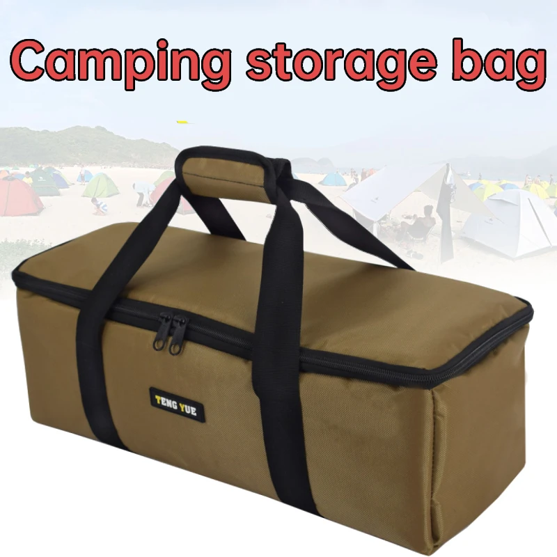 Camping Equipment Storage Bag, Ground Nail Bag, Gas Bottle Handbag, Glove Box, Tent Storage Bags