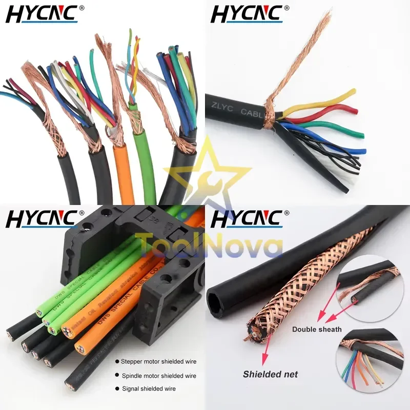 2026*Hotsale* PVC Insulated 3/4/56/6-Core Flexible Control Cable for CNC Machine Tool Copper Core Power Cable with