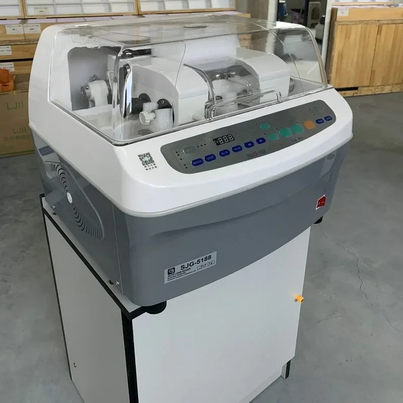Power SJG5188/6188PC Disc Grinding Machine Semi-Automatic Glasses Edging Machine Glasses Edging Machine