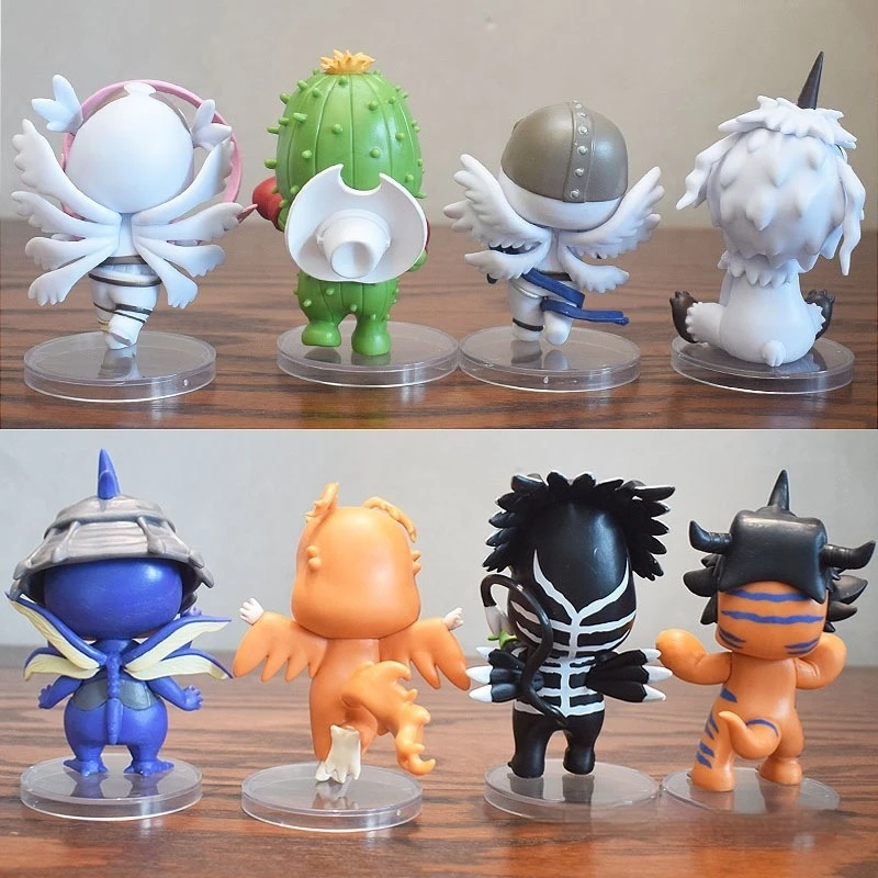 디지몬 어드벤처 인형 수제 블라인드 박스 두 번째 세트 인형 장식 모델 선물 세트 블라인드 박스 서프라이즈