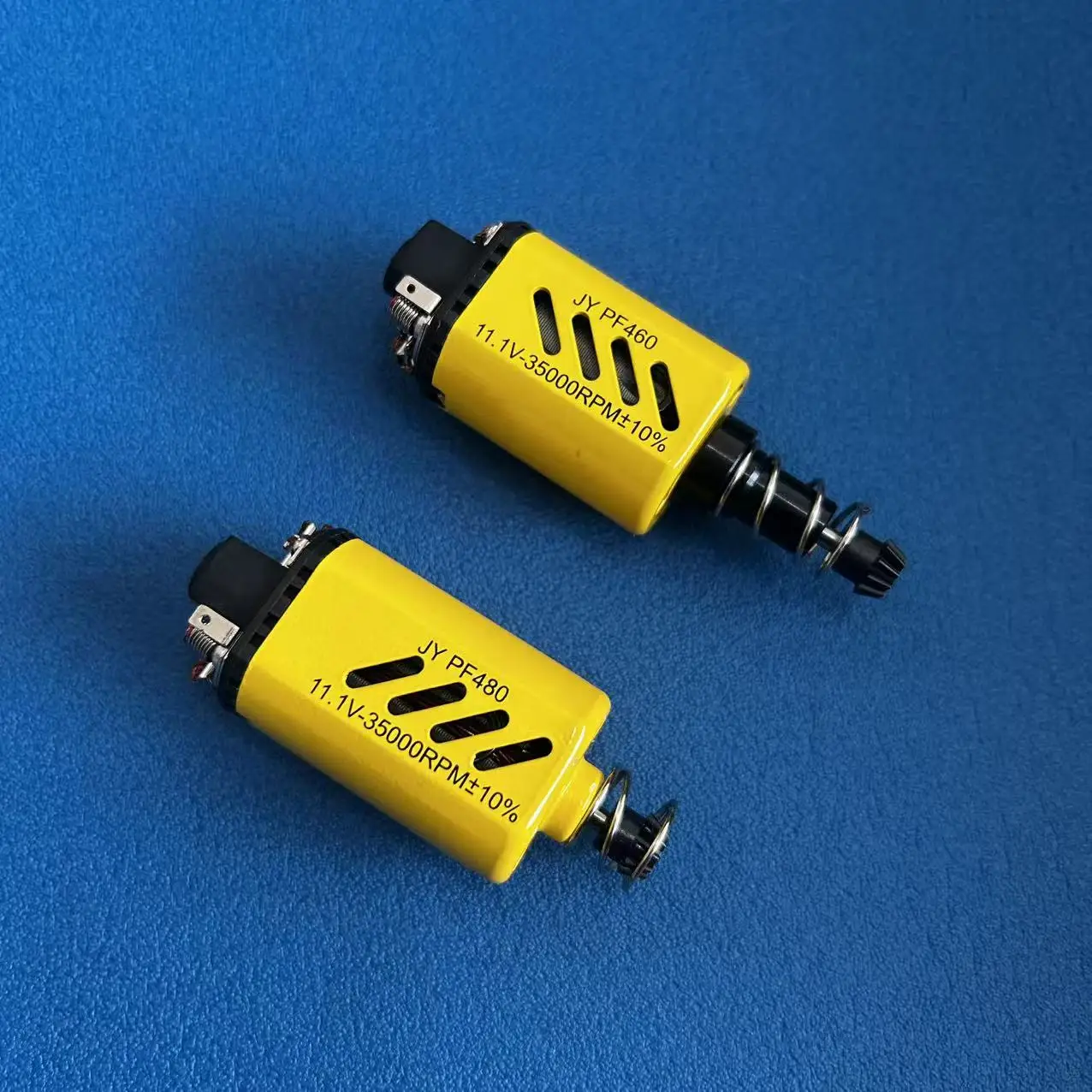 محرك JY بسرعة 35000 دورة في الدقيقة وعزم دوران عالي، 11.1 فولت، محور طويل، ملحق بديل يناسب بنادق M16 وM4 وJingji وSijun وJM للعب الإيرسوفت