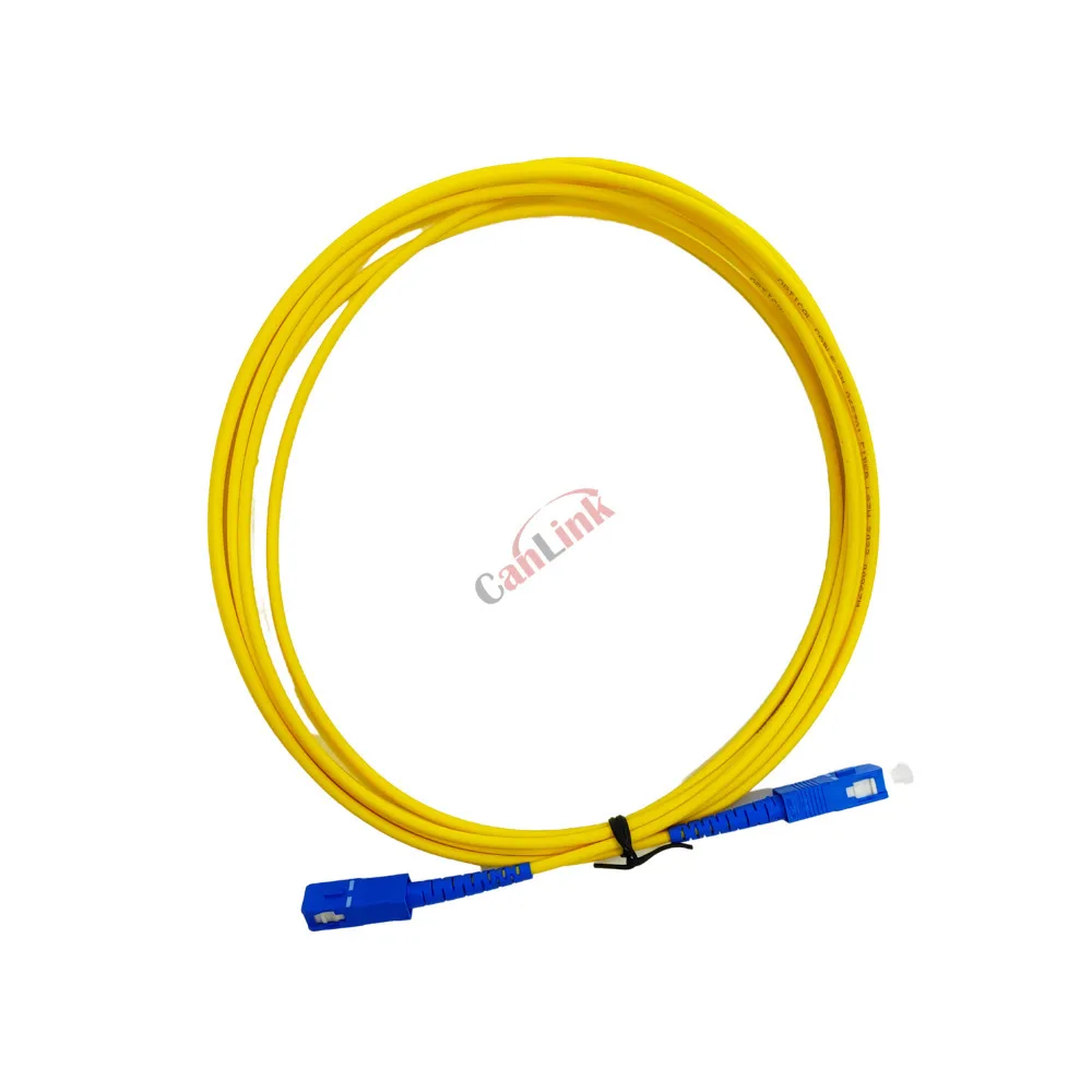 10 pz SC/APC-LC UPC Patch Cord in fibra 3.0mm LSZH G657A 1/2m/3m SC UPC ponticello in fibra Simplex