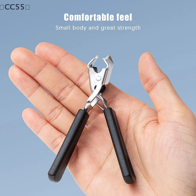 [-CC55] مقص أظافر مدبب بفتحة واسعة ومضاد للرذاذ مقص أظافر سميك مقص أظافر كماشة أظافر أدوات العناية بالأظافر