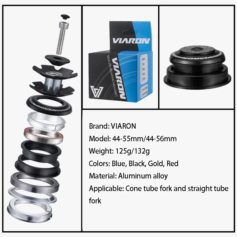 viaron-mountain-bike-stem-bowl-group-44-55-56mm-rolamentos-de-liga-de-aluminio-adaptador-semi-oculto-para-garfos-retos-conicos