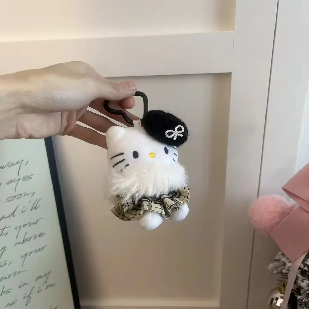 

Sanrio Hello Kitty ретро стиль няни мультфильм милый плюшевый брелок рюкзак орнамент пара лучший друг девушка подарки на день рождения