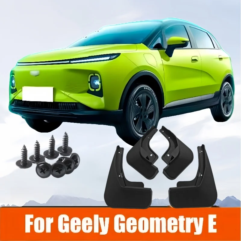 Car Mud Flaps For Geely Geometry E2022 2023 2024 2025 Mudguards Splash Guards Fender Mudflaps Splash Flares Guards Cover